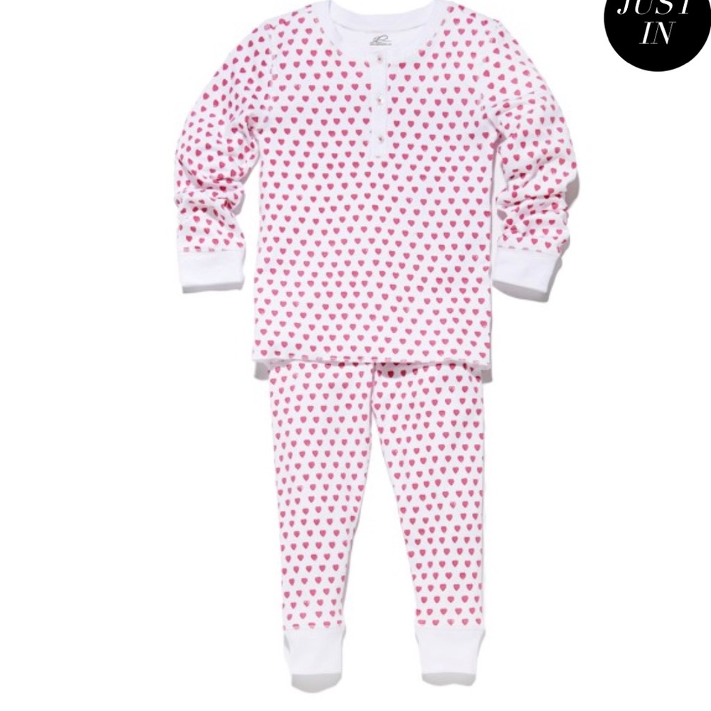 Roberta Roller Rabbit Girls Heart PJ set size 10